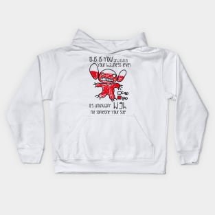 Badness level Kids Hoodie